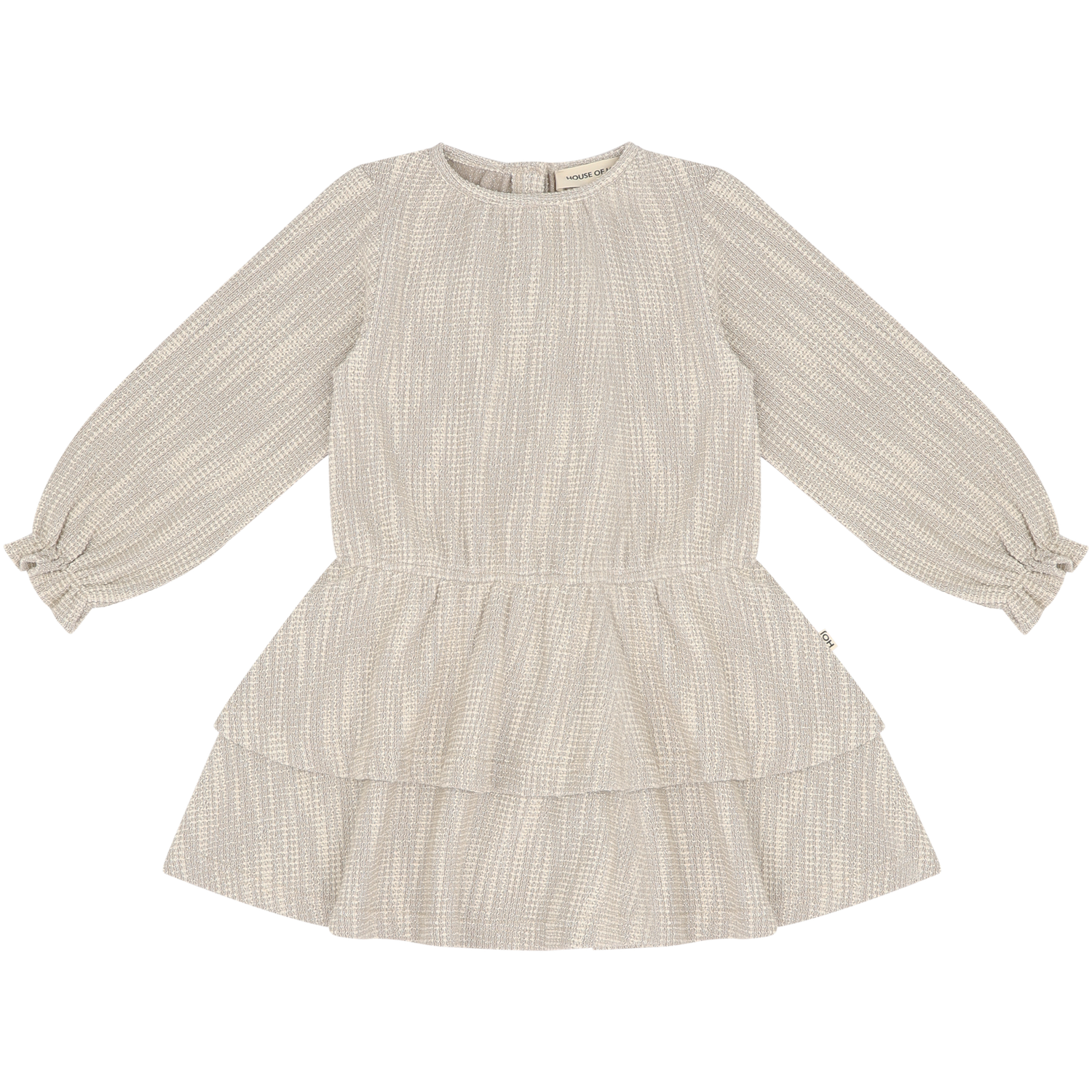 HOUSE OF JAMIE - Ruffled Dress - Sandshell Glamour