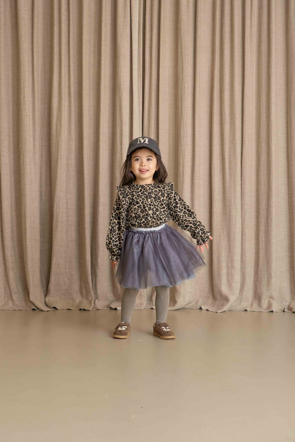 HOUSE OF JAMIE - Preppy Cardigan - Leopard