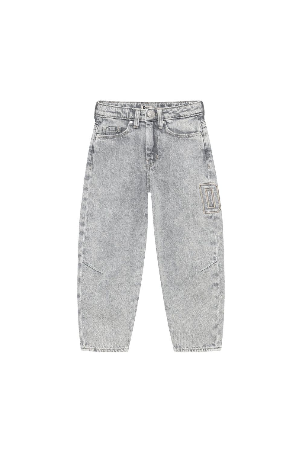 DAILY SEVEN - 920418 Barrel fit - Light Grey