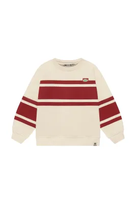 DAILY SEVEN - 920393 Sweater Brushed - Sandshell