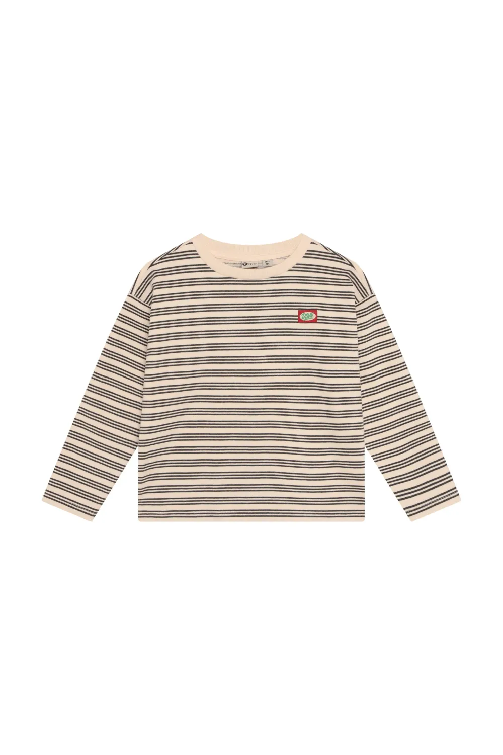 DAILY SEVEN - 920406 T-shirt Stripe - Sandshell