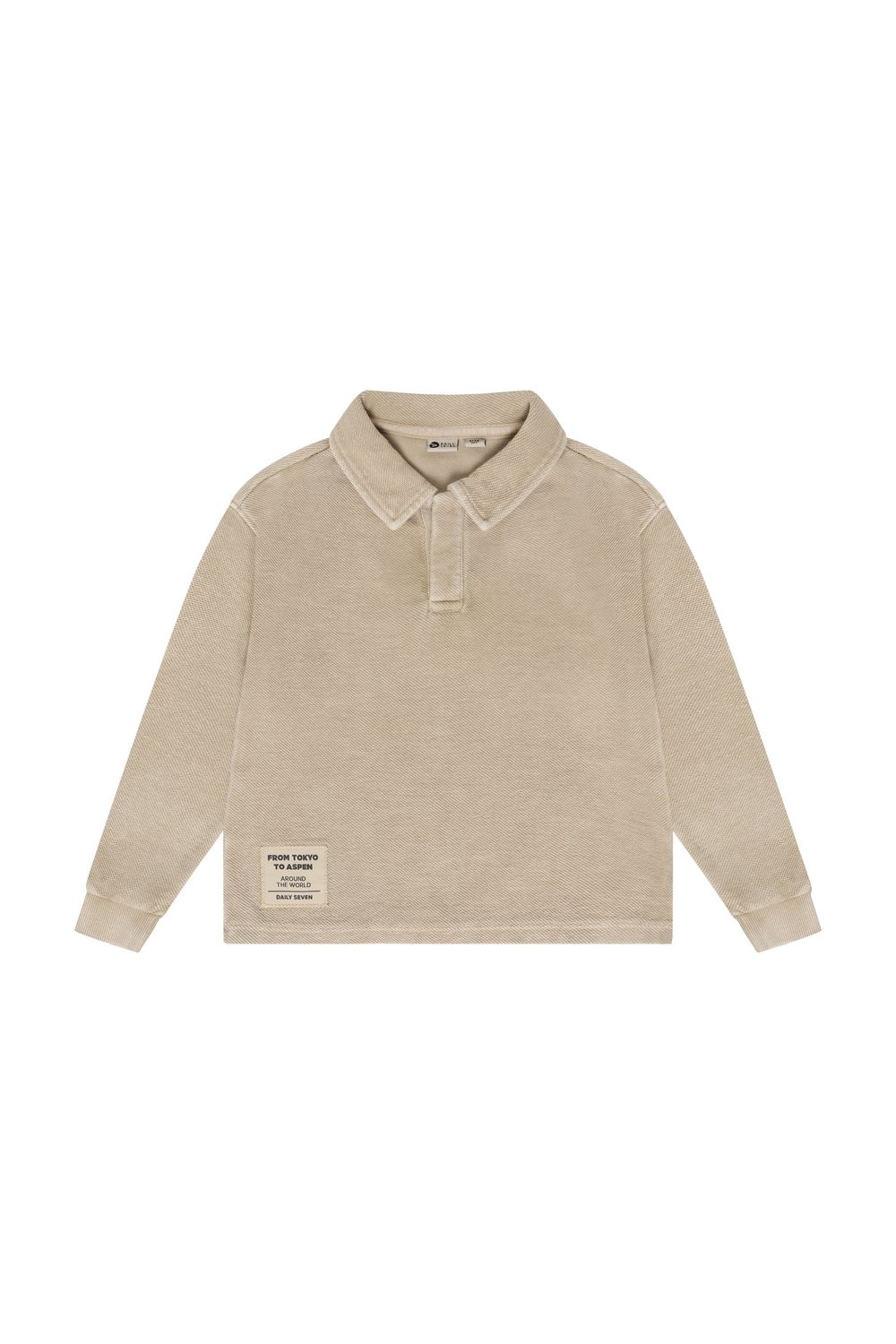 DAILY SEVEN - 920409 t-shirt Longsleeve - Ginger root