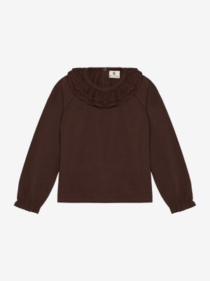 ENFANT - 220641 T-shirt Collar - Mahogany