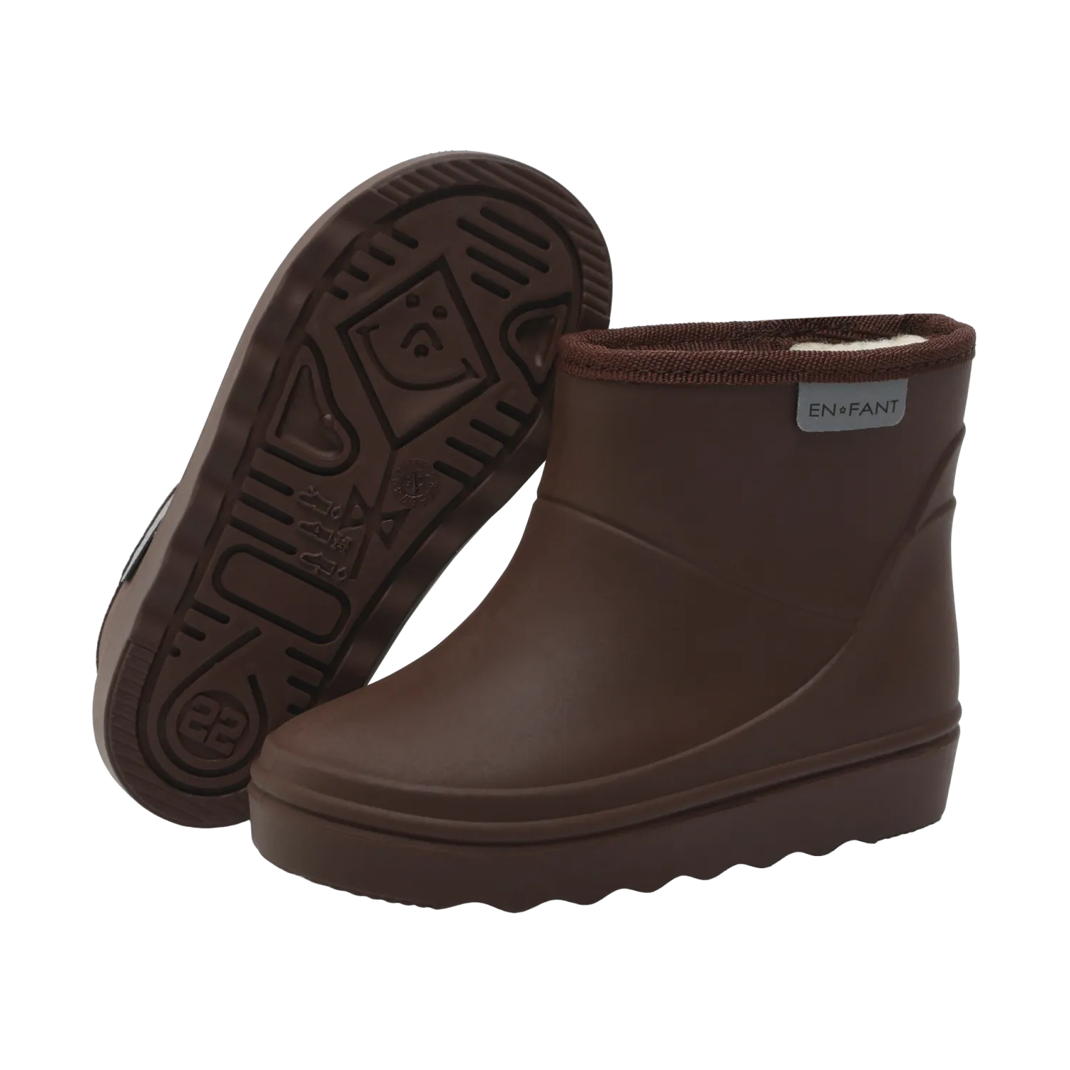 ENFANT - 250439 Thermo Boots Short - Coffee Bean