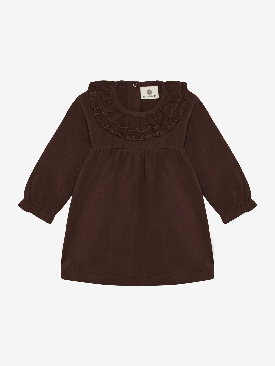 ENFANT - 210441 Dress Colar - Mahogany