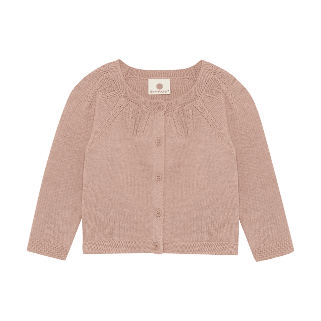 ENFANT - 210438 Cardigan Knit - Rose
