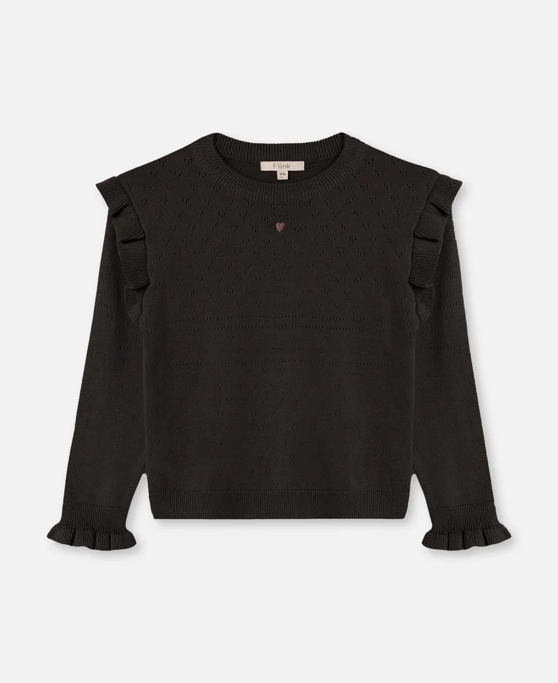 FLIINK - FAME Blouse - Coffee Bean