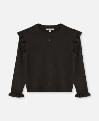 FLIINK - FAME Blouse - Coffee Bean