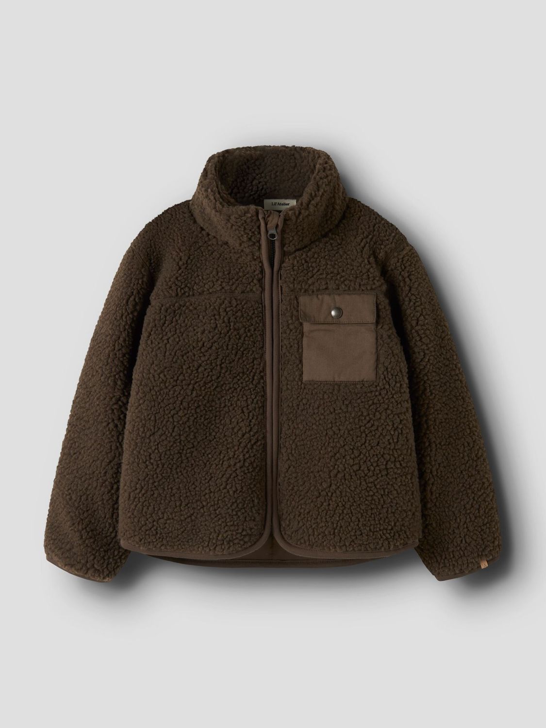 LIL ATELIER - 13255520 Nio Jacket - Dark Earthe