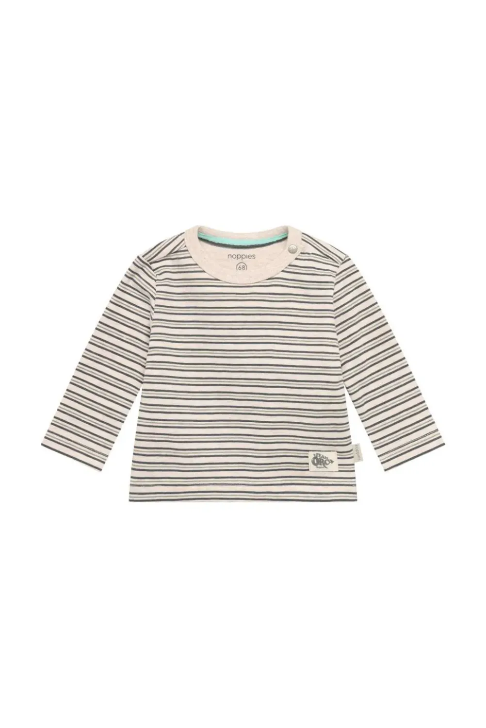 NOPPIES - 6170003 Tee - Sand Melange