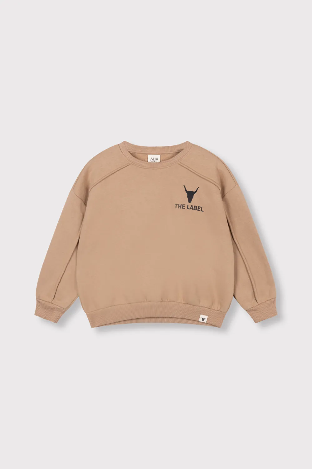ALIX MINI - Pintuck Sweater - Sand