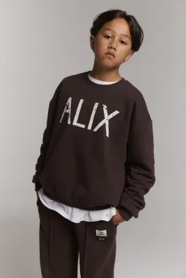 ALIX MINI - World Tour Sweater - Warm Brown