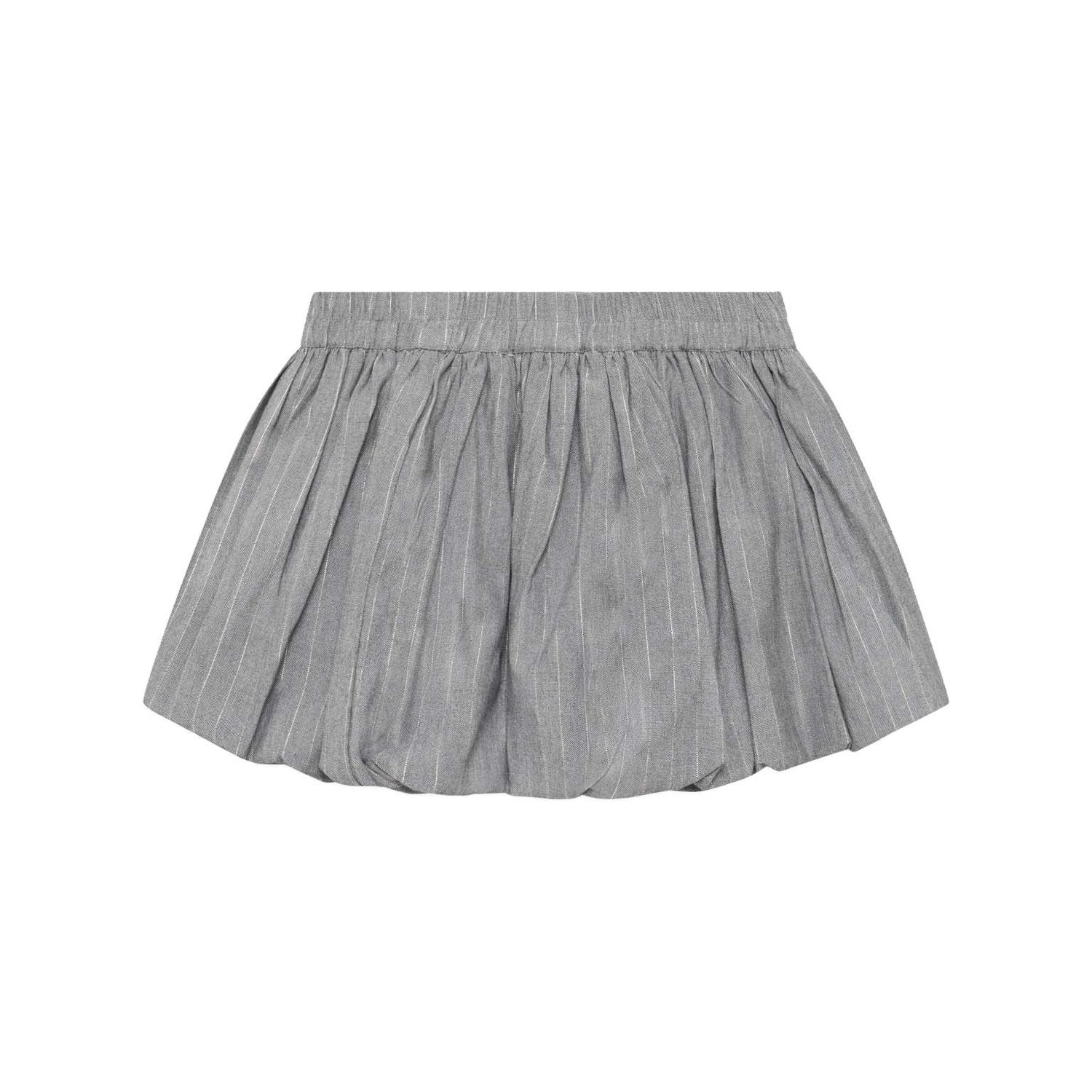 Daily7 - 930548 Skirt Pinstripe - Grey