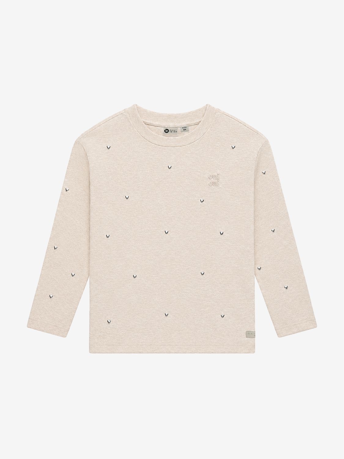 Daily7 - 930528 Tshirt studs - Pearl