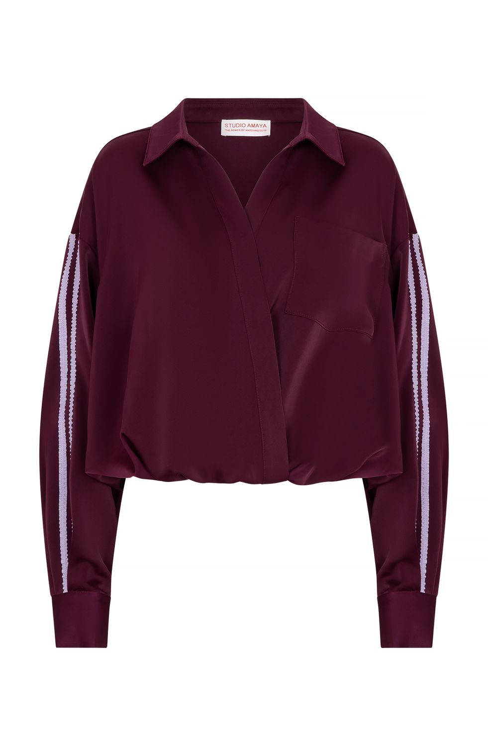 STUDIO AMAYA - Haze Blouse - Purple