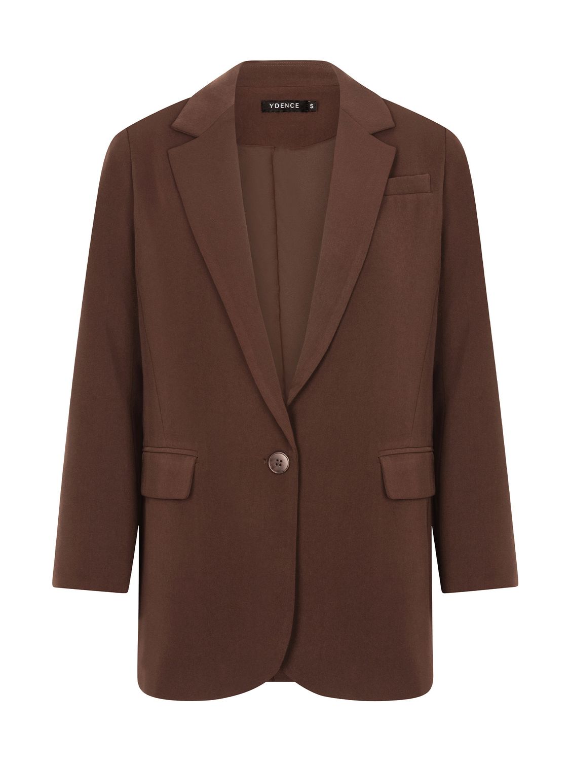 YDENCE - Blazer Maisie - Dark Brown