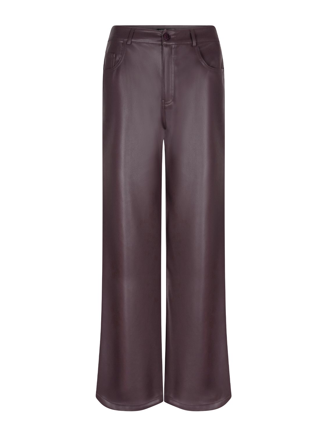 YDENCE - Pants Teagan - Aubergine
