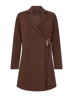 YDENCE - Dress Carmel - Dark Brown