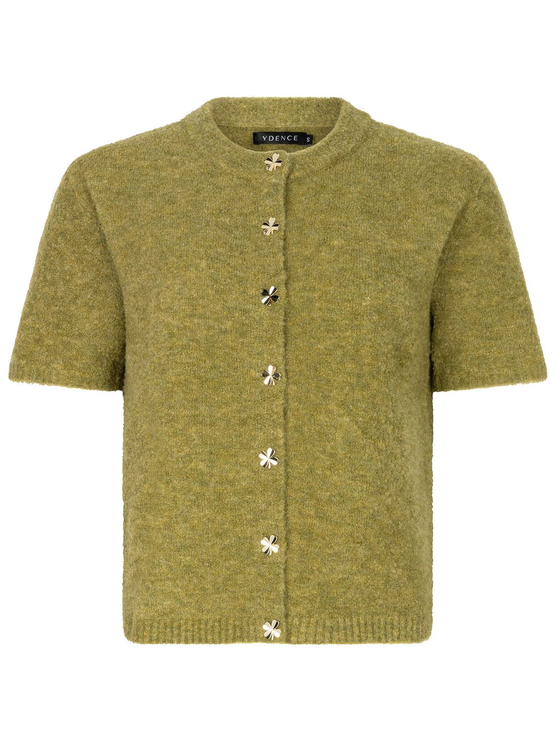 YDENCE - Cardigan Kitty - Green