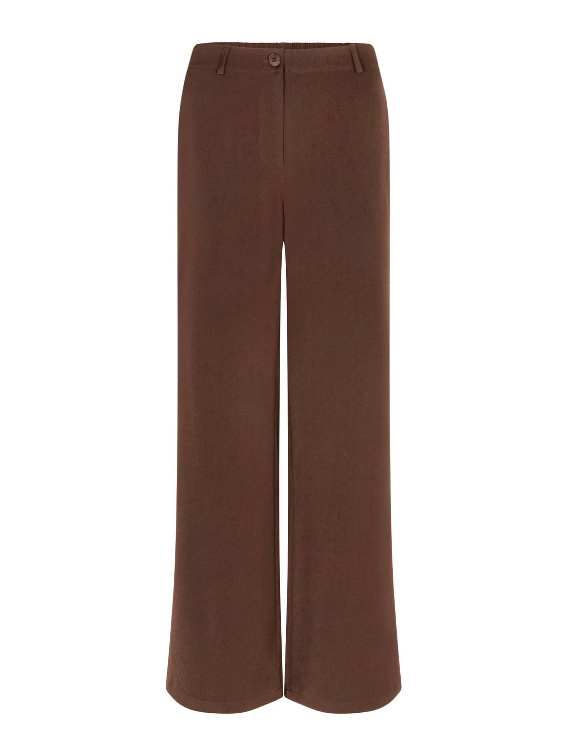 YDENCE - Pants Solange - Dark Brown