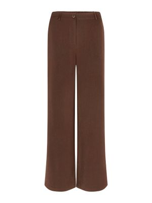 YDENCE - Pants Solange - Dark Brown