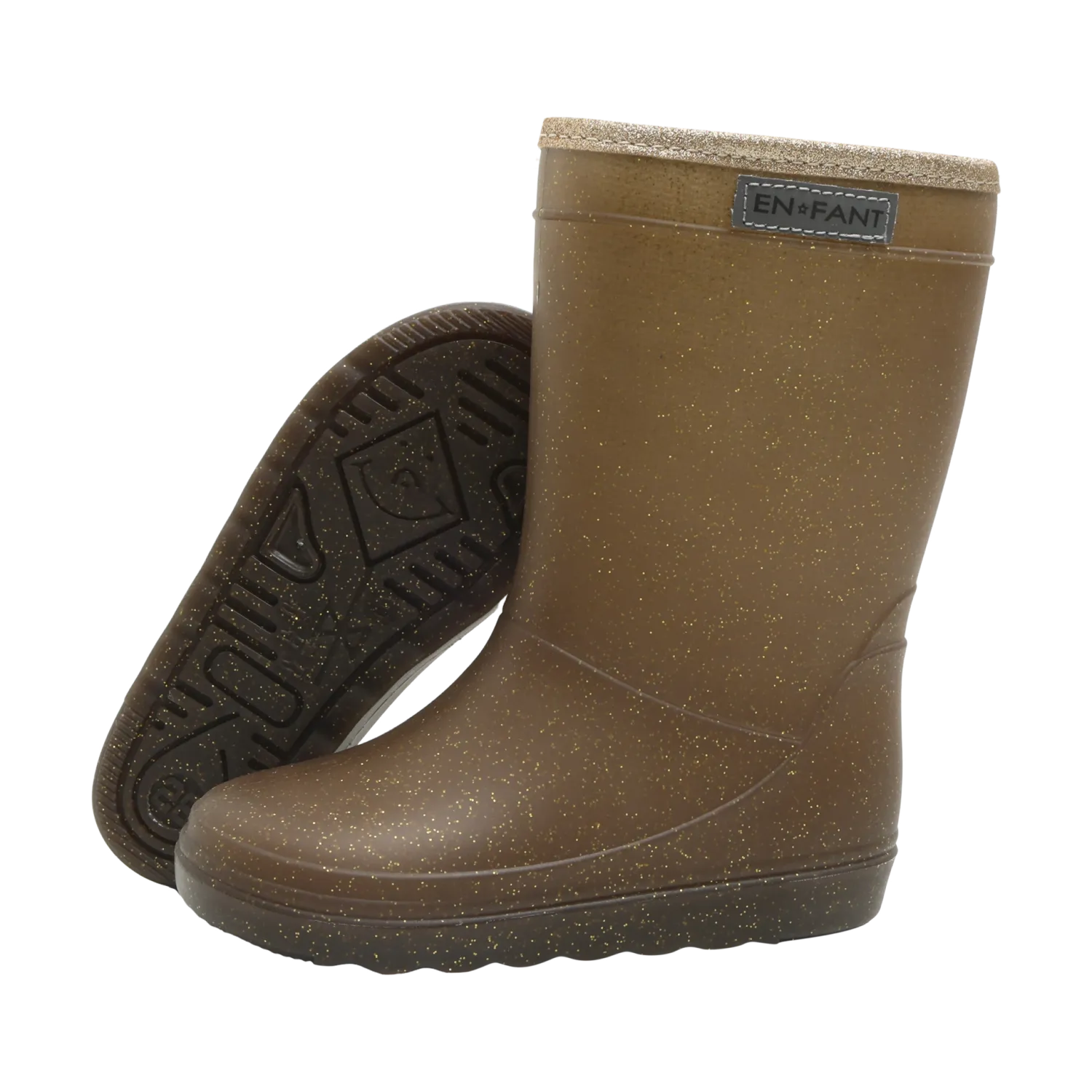 ENFANT - 250436 Thermo Boots Glitter - Coffee Bean