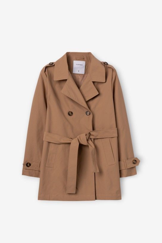 TIFFOSI - 10067787 Sophia Coat - Camel