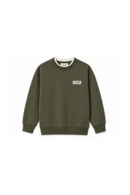 MR LOUTRE - 11-0501 Elias Sweater - Leaf