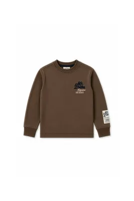 MR LOUTRE - 14-0509 Jens Sweater - Choco