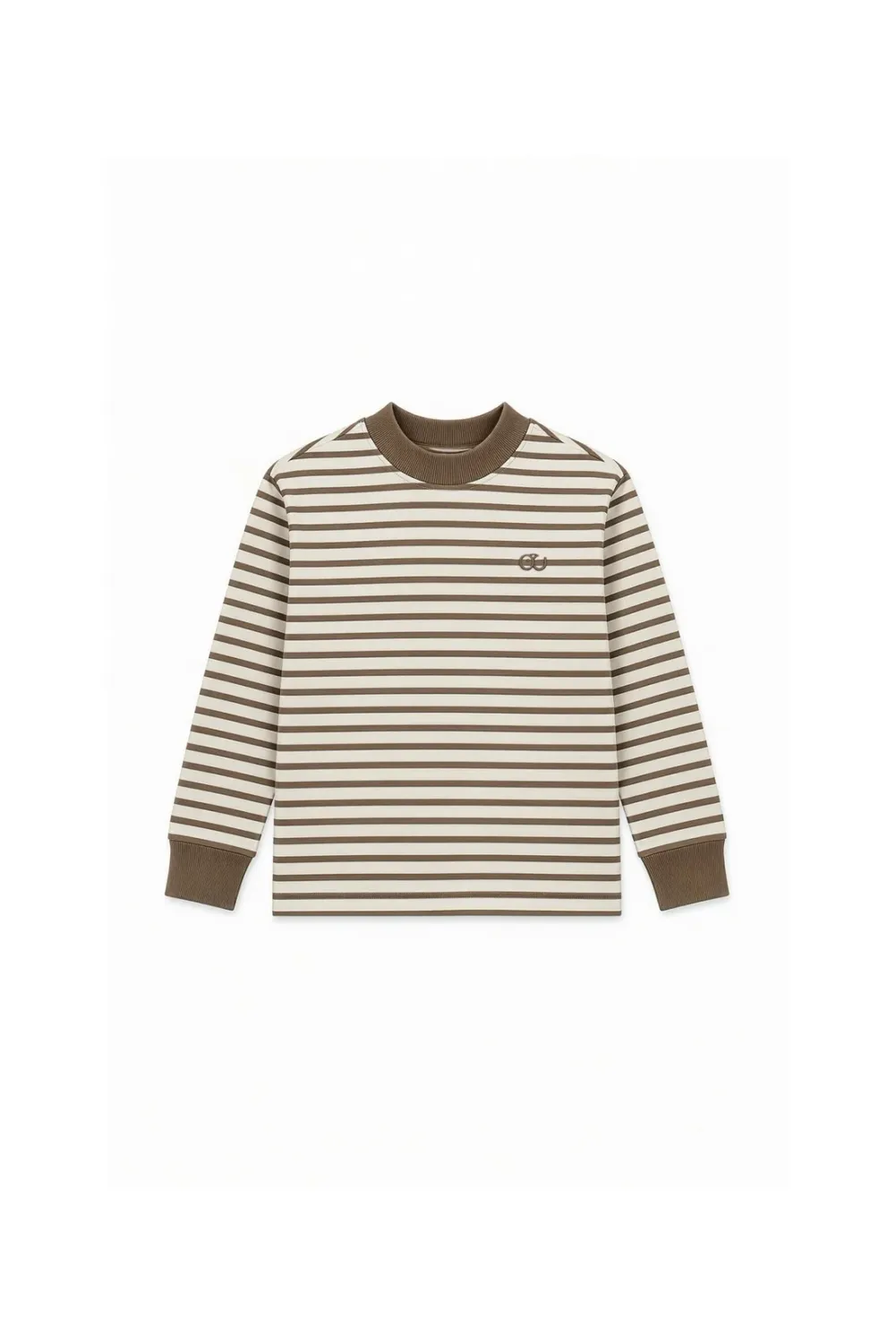 MR LOUTRE - 14-0511 Ivar Longsleeve - Dove-Choco