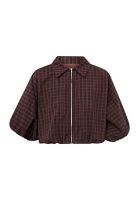 SISTERS POINT - 20297 Nelly Jacket - Berry Check