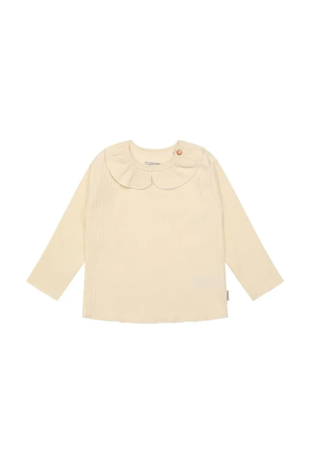NOPPIES - 6130049 Tee - Whitecap Grey
