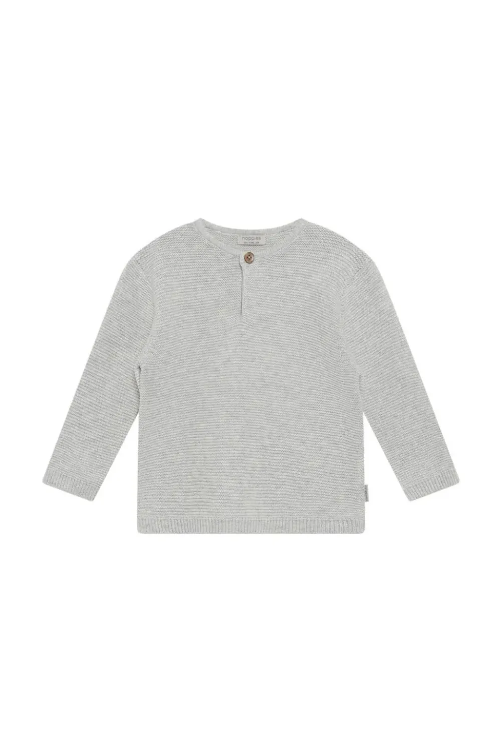 NOPPIES - 6170034 Pullover - Grey Melange