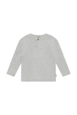 NOPPIES - 6170034 Pullover - Grey Melange