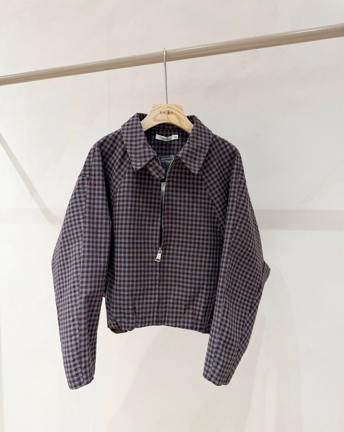 LUFF - Bomber Jacket - Choco/Blue