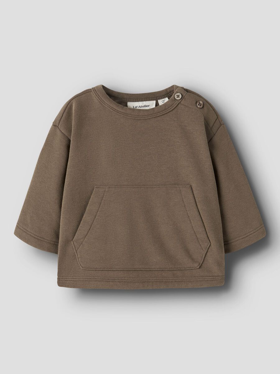 LIL ATELIER - 13258887 London Sweat - Teak