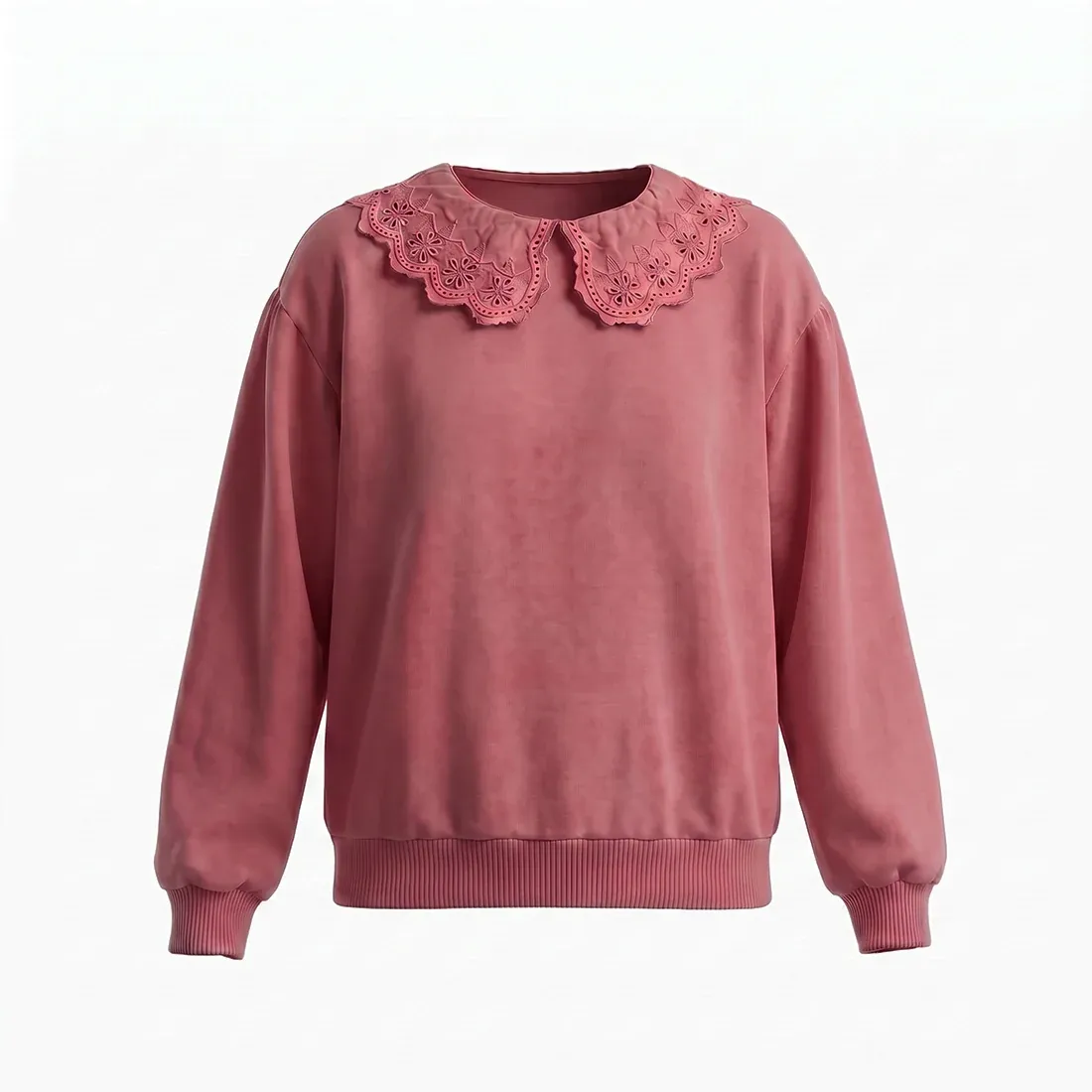 YOUR WISHES - YAW26-383VTR Sweater - Rose wine