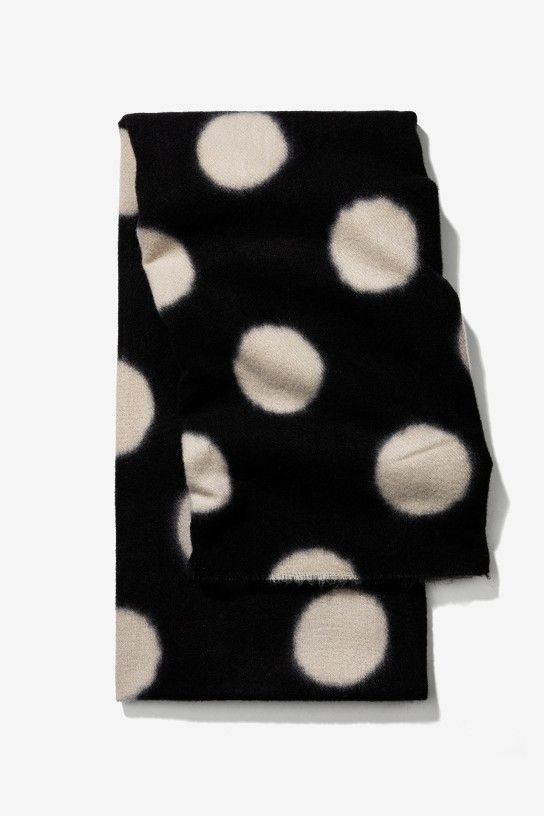 TIFFOSI - 10067648 Scarf Dot - Black/Creme