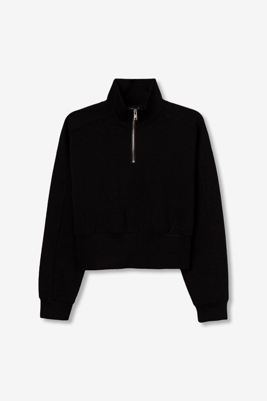 TIFFOSI - 10067425 Teddy Zip Sweat - Black