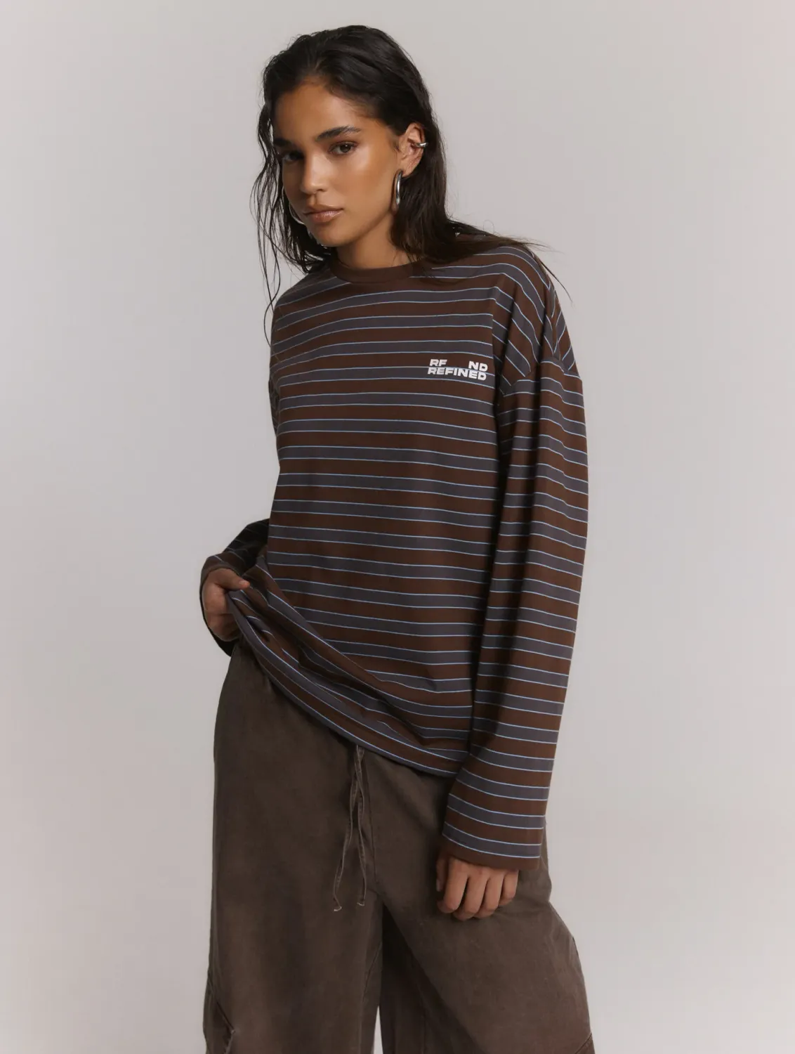 REFINED - AMELIE Striped Longsleeve - Stripe