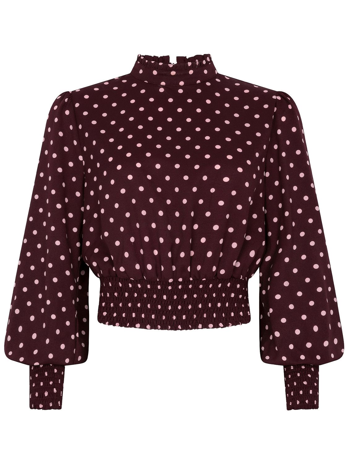 YDENCE - Top Tessa - Plum