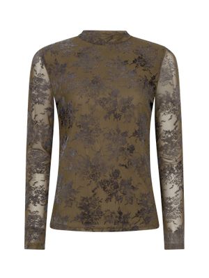 YDENCE - Top Anouk - Olive