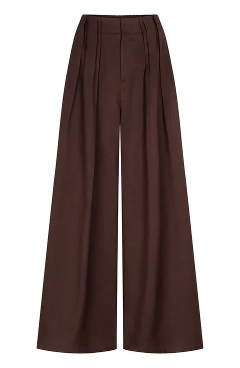 STUDIO AMAYA - Zaya Pants - Brown