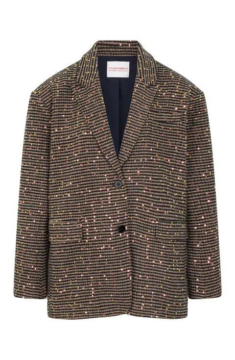 STUDIO AMAYA - Midnight Blazer - Multi print