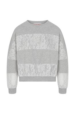 STUDIO AMAYA - Lace Sweater - Grey