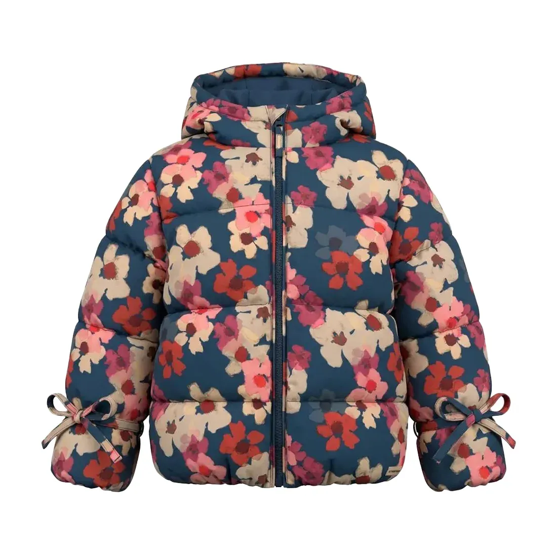 YOUR WISHES - Floating Daisy | Tie Puffer Coat