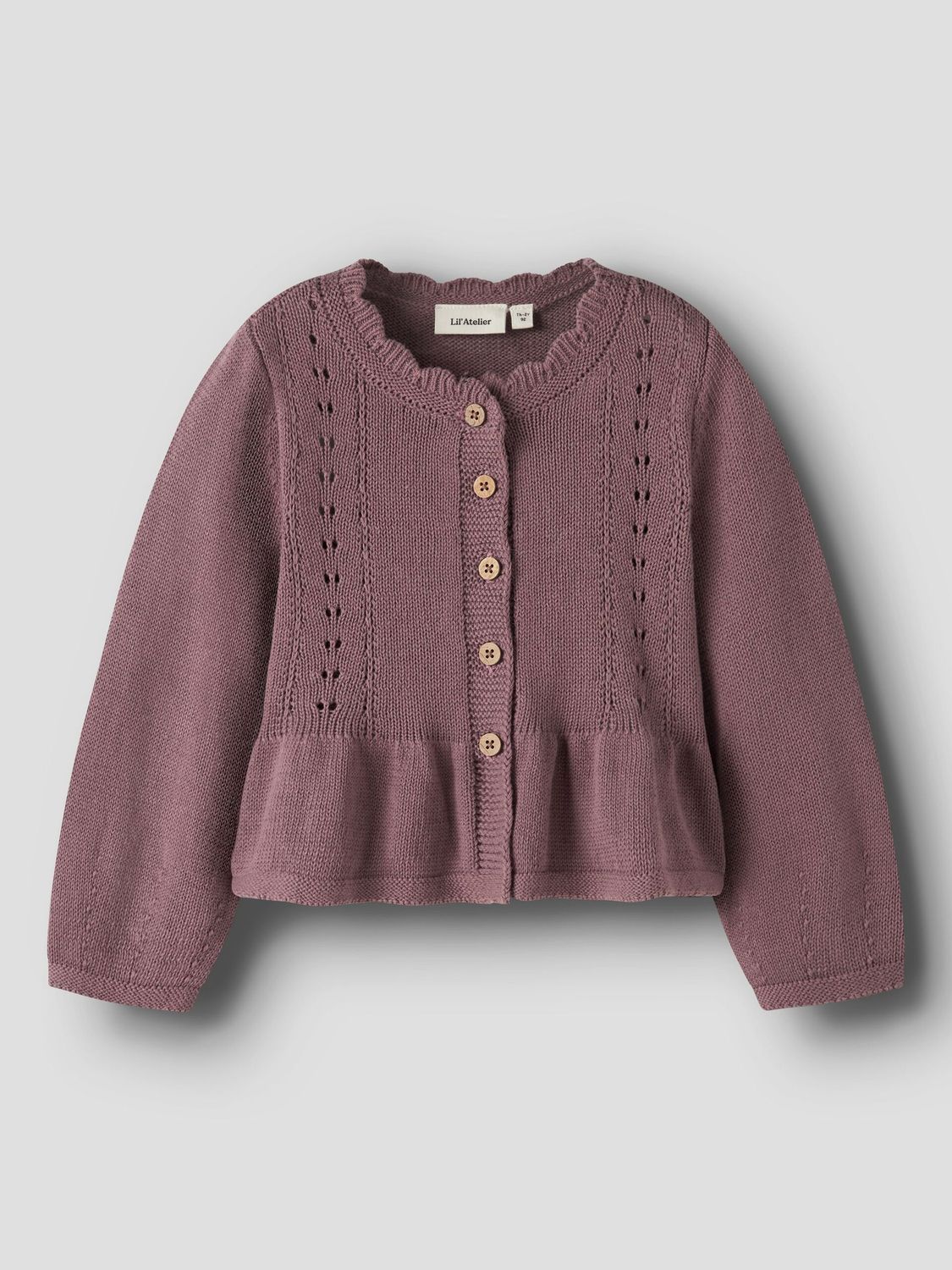 LIL ATELIER - 13260597 Ramla Knit Card - Rose Taupe