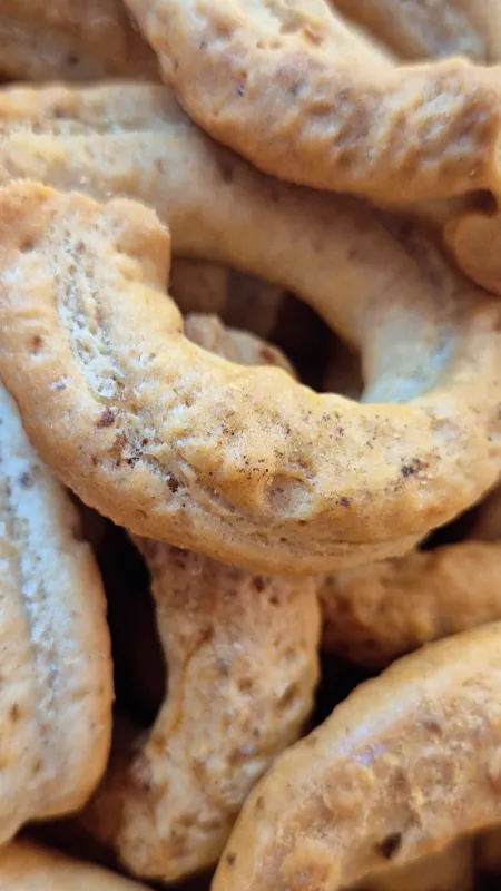 TARALLI EXTRA     SPECK E FUNGHI