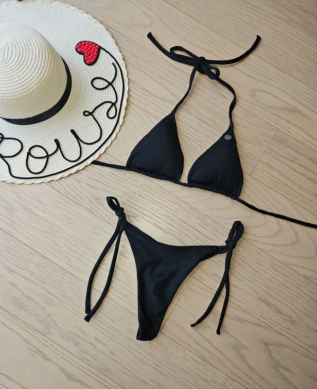 Bikini Tulipán Color Negro talla XS
