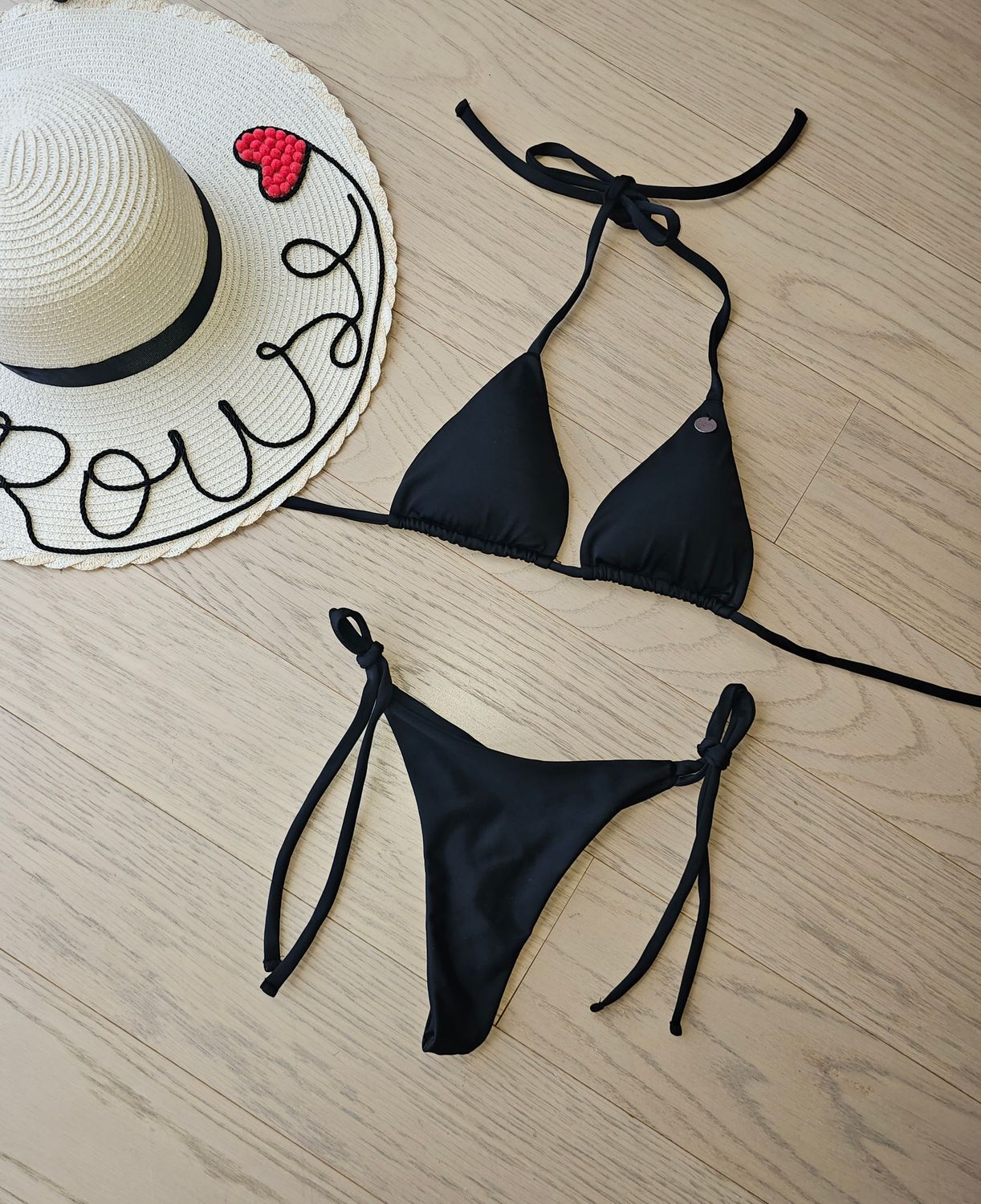 Bikini Tulipán Color Negro talla M